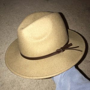 Taupe David & Young Boho Hat
